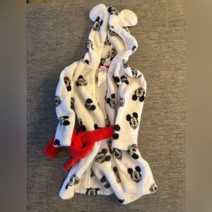 Disney Mickey Mouse bath robe 24months
